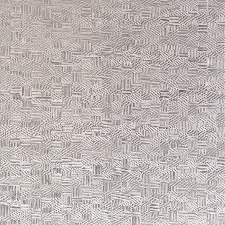 Casadeco Encyclopedia 82541311 LIGNUM TAUPE 1 geometrikus texturált faragott fa hatás halvány szürkésbézs tapéta