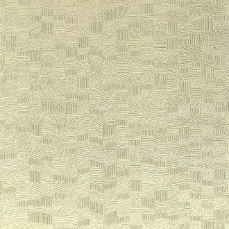   Casadeco Encyclopedia 82547101 LIGNUM AMANDE geometrikus texturált faragott fa hatás mandulazöld tapéta