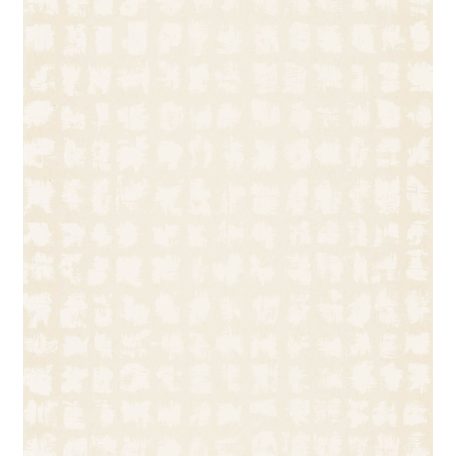 Casadeco Encyclopedia 82660147 FELINE BLANC Geometrikus minta fehér gyöngyház csillogó tapéta