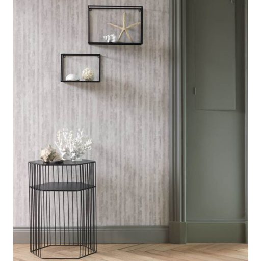 Casadeco Encyclopedia 82699360 LATICAUDA GRIS Natur texturált pikkelyes kígyóbőr csíkos szürke és bézs árnyalatok tapéta