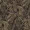 Rasch Denzo II 832143  Natur trópusi finoman rajzolt pálmalevelek textilstruktúra fekete csillogó bézsarany/arany tapéta