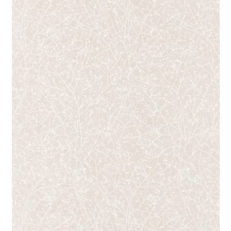   Casadeco Natura 83771122 SPRING Natur Törékeny ágak-finom rügyek "a tavasz első lehellete" bézs krémfehér tapéta