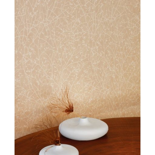 Casadeco Natura 83772212 SPRING Natur Törékeny ágak-finom rügyek "a tavasz első lehellete" sárga krémfehér tapéta