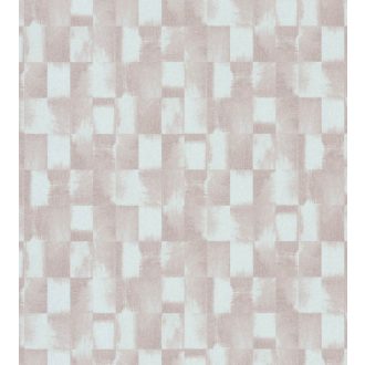   Casadeco Idylle 83844134 OPALE ROSE NUDE Natur ipari festett fémlemezek minta fehér rózsaszín tapéta