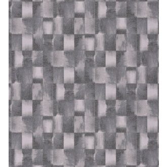   Casadeco Idylle 83849317  OPALE ANTHRACITE Natur ipari festett fémlemezek minta fehér szürke árnyalatok tapéta
