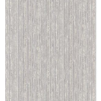   Casadeco Rivage 83999124 BORDAGE Natur Tengeri kopott valósághű famintázat fehér bézs füstszürke tapéta