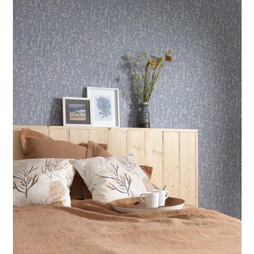 Casadeco Rivage 84056334  ALLURE Natur Öregített strukturált minta bézs kék szürkéskék tapéta