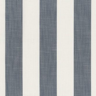   Casadeco Rivage 84216310 TISSU ALIZE Csíkos Klasszikus elegáns blokkcsíkos törtfehér kék/szürkéskék dekoranyag