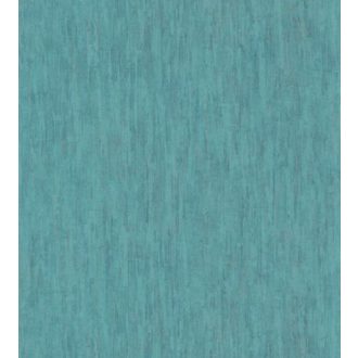   Casadeco Cuba 84366316 MADEIRA TURQUOISE 1 Natur egyszínű texturált kéreghatás türkiz csillogó fémes fény tapéta