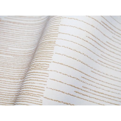 Casadeco Nangara NANG84401230  KIPARA BEIGE Geometrikus textúrázott vonalakkal kialakított hatszög mozaik krém bézs barna tónusok tapéta