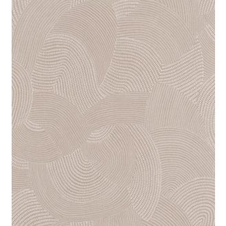   Casadeco Nangara NANG84411406 TJALA BEIGE Grafikus ősi kavargó etno minta krém bézs világosbarna tapéta