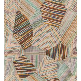   Casadeco Nangara NANG84452404 PANORAMIQUE YANDA MULTICO Patchwork szines digitális falpanel