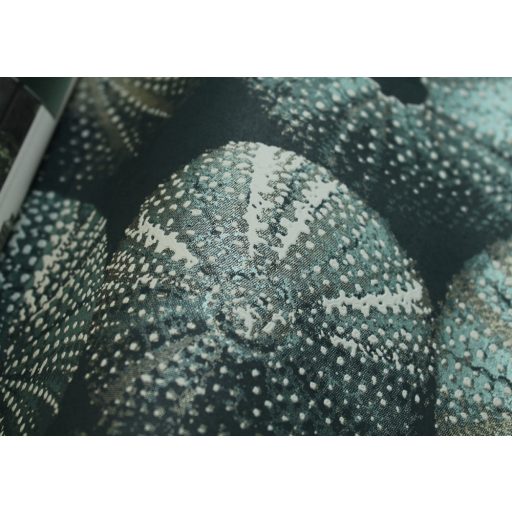 ACHINOS VERT Natur mélytengeri világ tengeri sünök fekete fémes zöld és arany tapéta