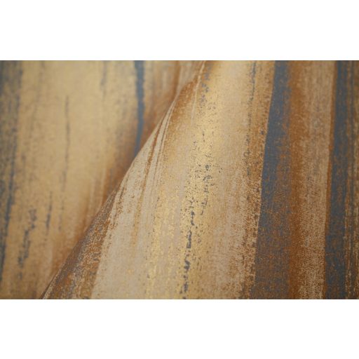 STRATUM JAUNE Natur texturált rétegzett sziklafelület meleg sárga barna árnyalatok tapéta