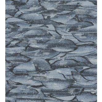 84566440 OCEANUM BLEU Natur óceán hullámai mélykék fekete fémes csillogó tapéta