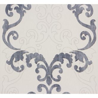   Rasch Make a Change 849813 barokk díszítőminta krémfehér kék szürke tapéta