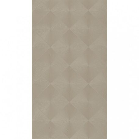 Casadeco Utopia 85131516 PERCEPTION TAUPE Geometrikus origometszésű rombuszok szürkésbarna tapéta