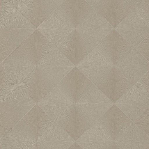 Casadeco Utopia 85131516 PERCEPTION TAUPE Geometrikus origometszésű rombuszok szürkésbarna tapéta