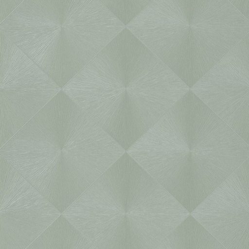 Casadeco Utopia 85136614 PERCEPTION BLEU Geometrikus origometszésű rombuszok /gyémánt/ világoskék zöldeskéktapéta