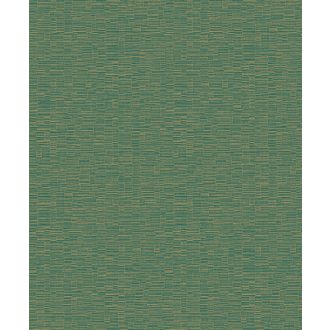   Casadeco Delicacy 85376347 WILD Natur texturált parafa mintázat zöld/petrolzöld arany tapéta