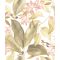 Casadeco Delicacy 85387103 BIRDSONG Natur Énekesmadarak egzotikus leveleken fehér rózsaszín zöldes sárga tapéta