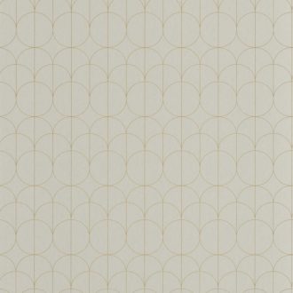   Casadeco 1930, 85697119  REFLET Geometrikus finom rajzolatú díszítőminta mandulazöld arany fényló mintarajzolat tapéta