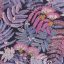 Casadeco Botanica 85895328 ALBIZIA Botanikus finom trópusi nönénymnta selyemakác antracit kék lila currysárga fémes kiemelések tapéta
