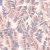 Casadeco Botanica 85944167 FOLIUM Botanikus nagyformátumú levelek krémfehér puder rózsaszín kék csillogó kiemelések tapéta