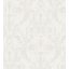 Casadeco Montsegur 86020126 TRIANON Klasszikus botanikai díszítőminta fehér bézs fémes hatás tapéta