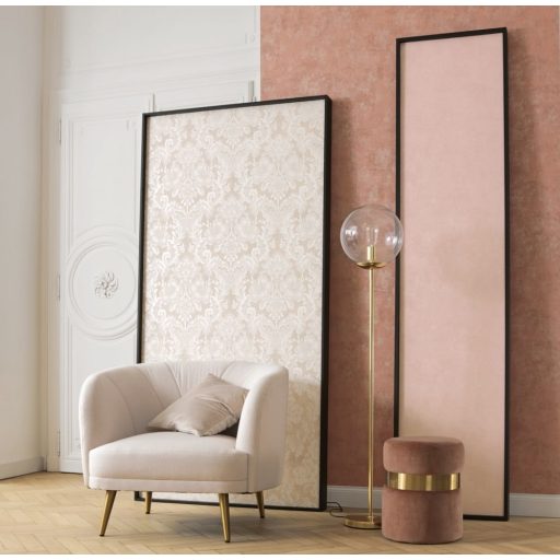 Casadeco Montsegur 86061273 DEMEURE Klasszikus botanikus díszítőminta bézs bézsarany krémfehér matt-fényes feleletek tapéta