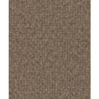   Dekoratív mozaik mintha kézi szövési növényi rostokból állna szerecsendió arany tapéta