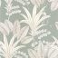 Tüneményes karcsú pálmalevelek halvány menta fehér szürke antracit tapéta