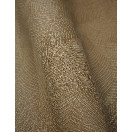 Az érzéki csalás művésze - Valódi levelek lenyomata mikrominta gittszín és bézs tónus finom mintafény tapéta