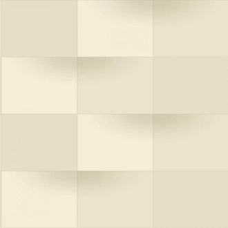   Casadeco Perception BLOCKS 86531111 Geometrikus Térhatású téglalapok vonalak és textúrák egyensúlya krém és bézs árnyalatok tapéta