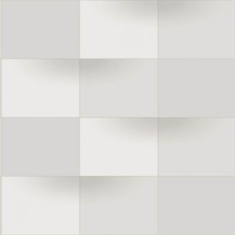   Casadeco Perception BLOCKS 86539127 Geometrikus Térhatású téglalapok vonalak és textúrák egyensúlya gipszszürke árnyalatok tapéta