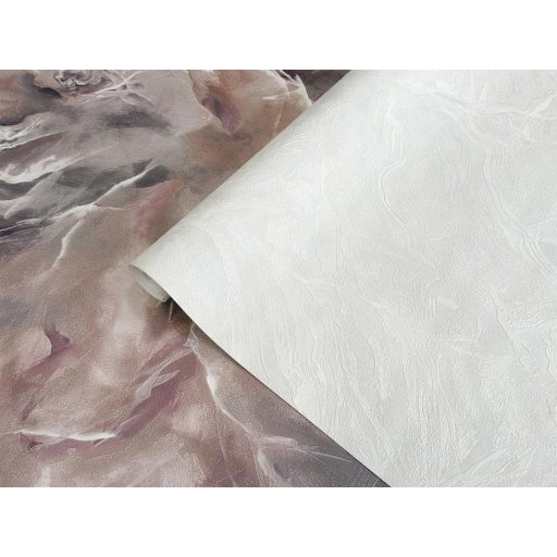 Domború erezett vonalak tónusban de más-más árnyékot vetnek tiszta opálfehér tónus tapéta