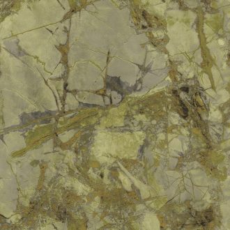   Amikor az erdő kővé dermed - a természet nem simogatott hanem vésett mohásbarna olívzöld és arany-okkersárga fémes hatás tapéta