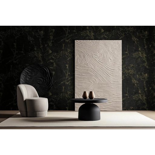 Arany amit a föld nyelt el! Évmilliók feszültségének drámai lenyomata fekete arany és olívzöld tónus fémes hatás tapéta