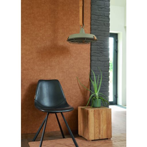 Minimalista marhabőr utánzat angol klubstílusban szemcsés struktúra konyakszín tónus tapéta