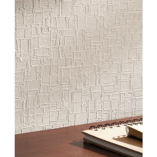 Szíjgyártók munkássága ihlette bőrmozaik minta felhőszürke tónus tapéta