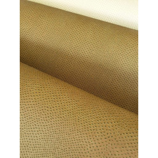 Kézműves kidolgozású valósághű texturált cápabőr/pikkely minta currysárga tónus gyöngyházfény tapéta