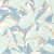 Kecses levelek gyönyörű nyomata világoskék kék fehér barna rózsaszín tapéta
