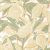 Kecses levelek gyönyörű nyomata krémfehér bézs zöld melone tapéta