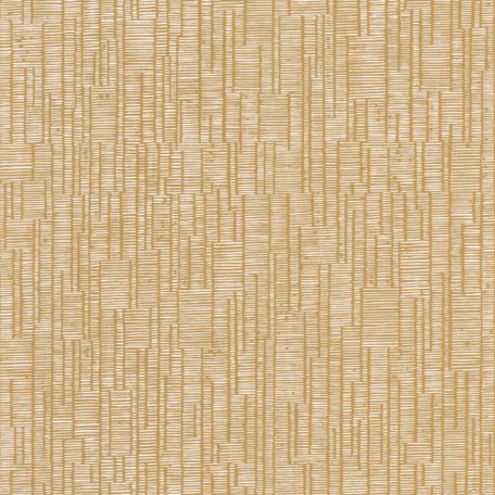 A mediterrán kézművesség nyomán - minimalista ritmusos krétacsíkozás krémfehér bézs barna tapéta