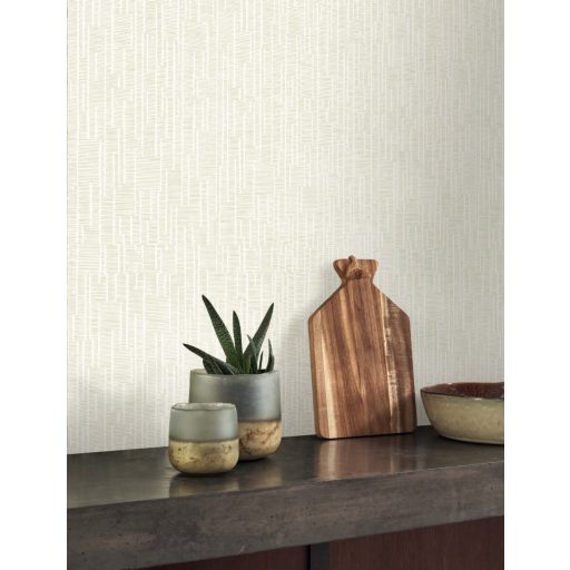 A mediterrán kézművesség nyomán - minimalista ritmusos krétacsíkozás halvány zúzmózöld és zöld tónusok tapéta