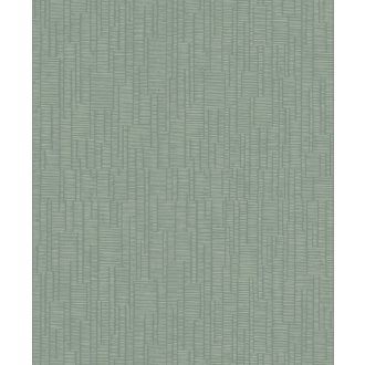   A mediterrán kézművesség nyomán - minimalista ritmusos krétacsíkozás lombzöld és menta tónusok tapéta