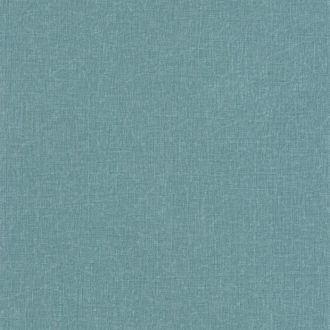   Mosott vászonhatású strukturált egyszínű minta lagunakék tónus tapéta