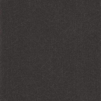   Mosott vászonhatású strukturált egyszínű minta fekete tónus tapéta