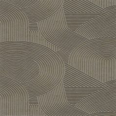   Művészien "gereblyézett" homokminta a szerzetesek kertjében sztyeppzöld fekete és szürke tónus arany pigmentek tapéta