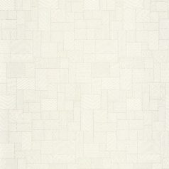   Tatami által inspirált geometrikus harmonikus mikrominta sarki fehér és szürke tónus irizáló díszítésű vonalak tapéta